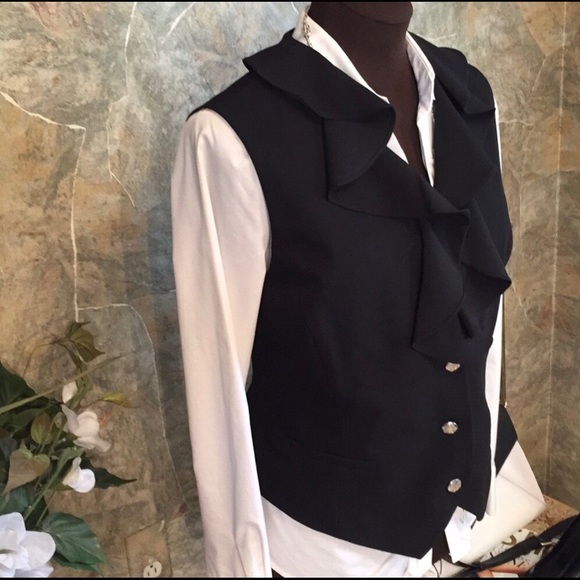 Ralph Lauren 🌹chaps stunning equestrian chic executive vest - Picture 7 of 11